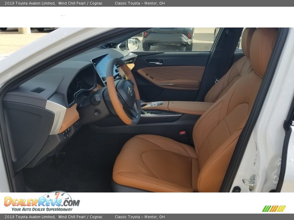 2019 Toyota Avalon Limited Wind Chill Pearl / Cognac Photo #3