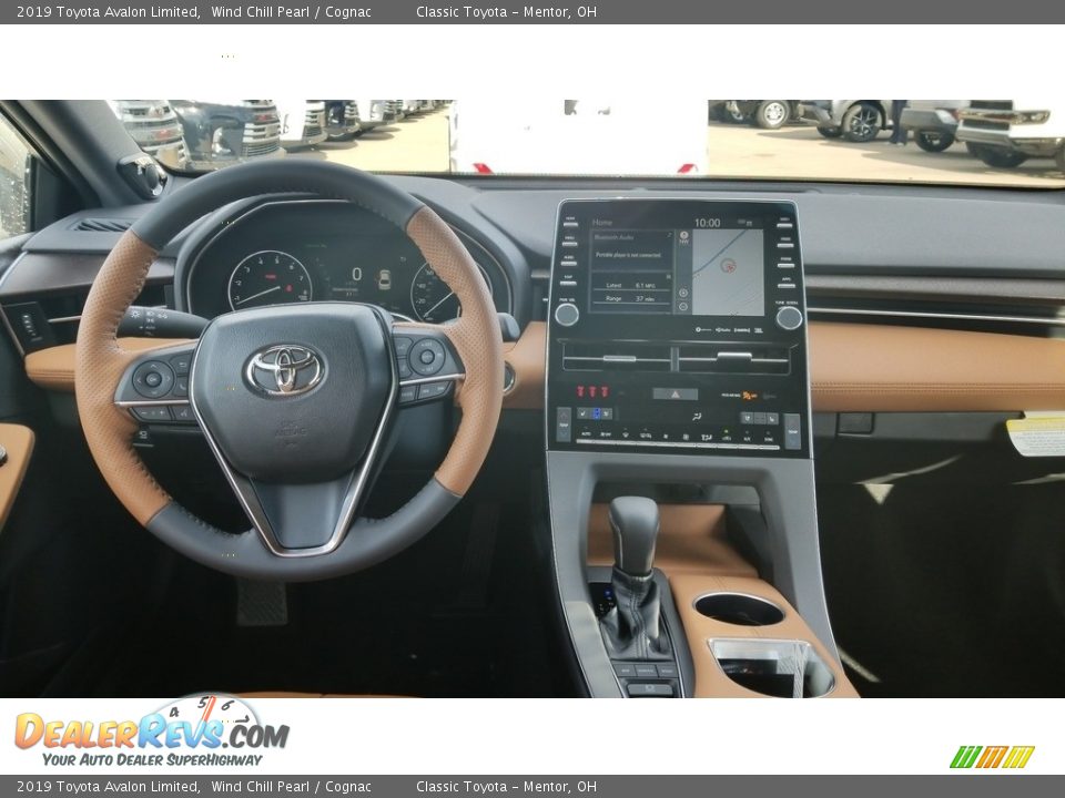 2019 Toyota Avalon Limited Wind Chill Pearl / Cognac Photo #5