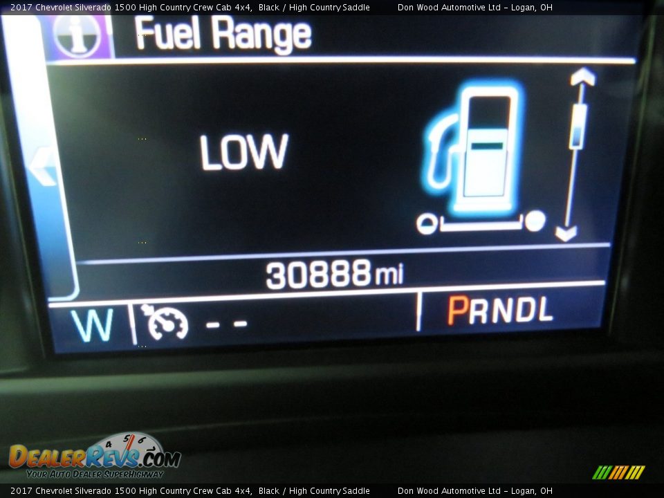 2017 Chevrolet Silverado 1500 High Country Crew Cab 4x4 Black / High Country Saddle Photo #33