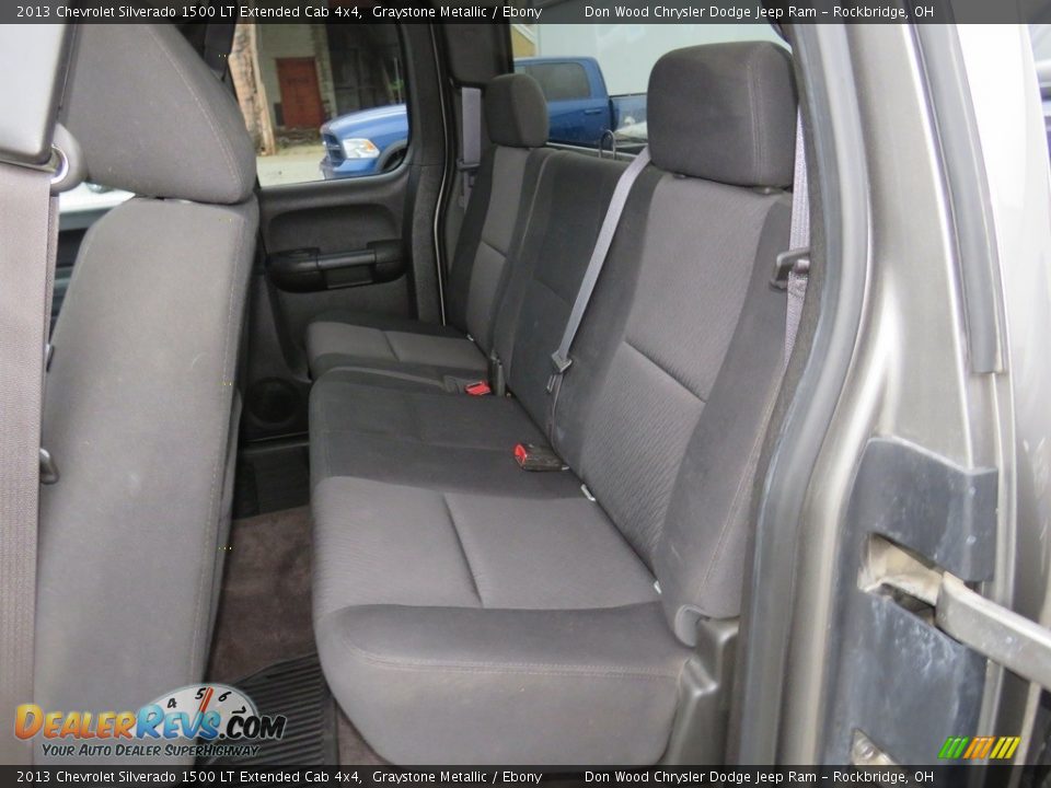 2013 Chevrolet Silverado 1500 LT Extended Cab 4x4 Graystone Metallic / Ebony Photo #19