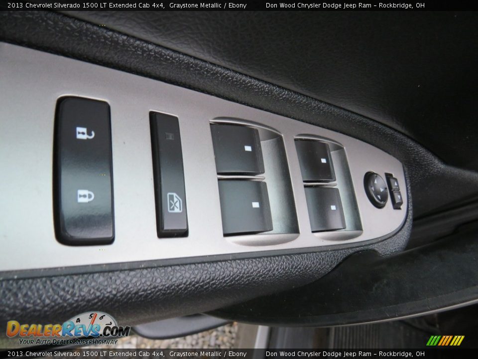2013 Chevrolet Silverado 1500 LT Extended Cab 4x4 Graystone Metallic / Ebony Photo #34
