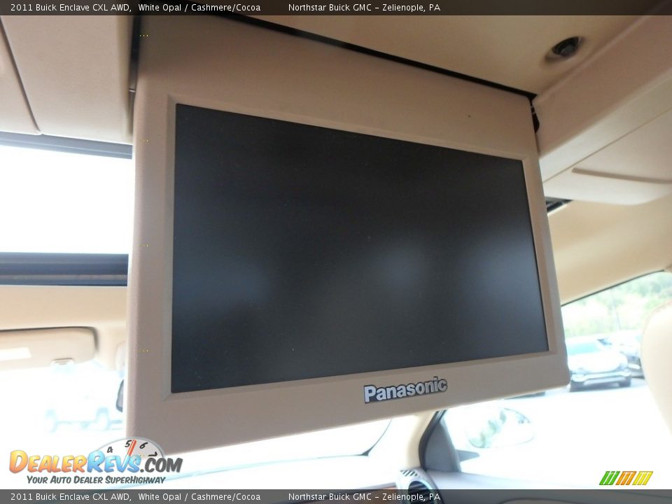 2011 Buick Enclave CXL AWD White Opal / Cashmere/Cocoa Photo #18
