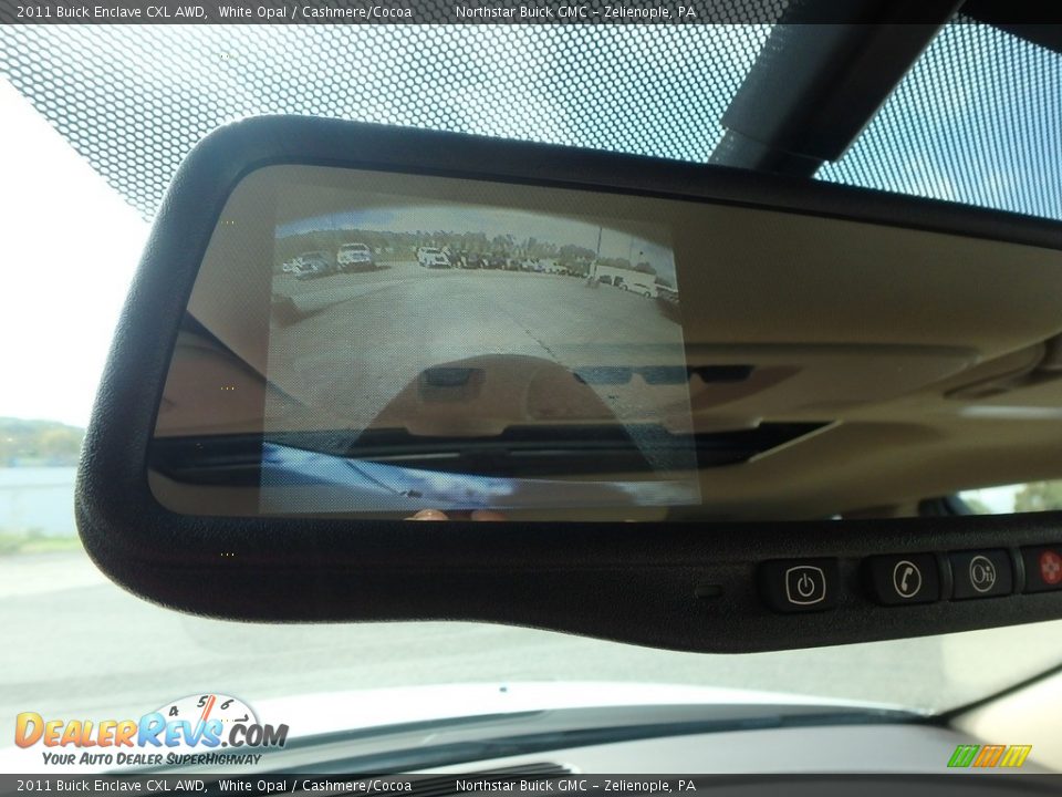 2011 Buick Enclave CXL AWD White Opal / Cashmere/Cocoa Photo #26