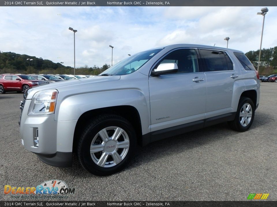 2014 GMC Terrain SLE Quicksilver Metallic / Jet Black Photo #1