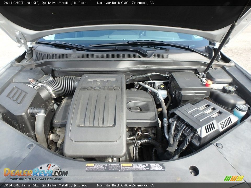 2014 GMC Terrain SLE Quicksilver Metallic / Jet Black Photo #2