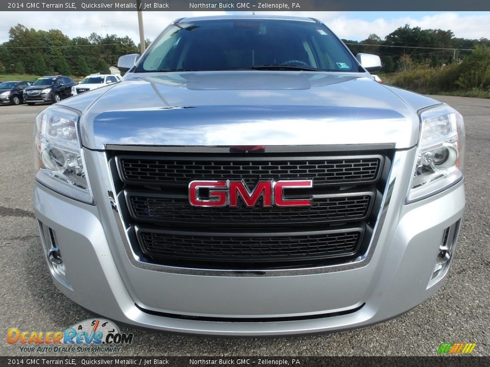 2014 GMC Terrain SLE Quicksilver Metallic / Jet Black Photo #3