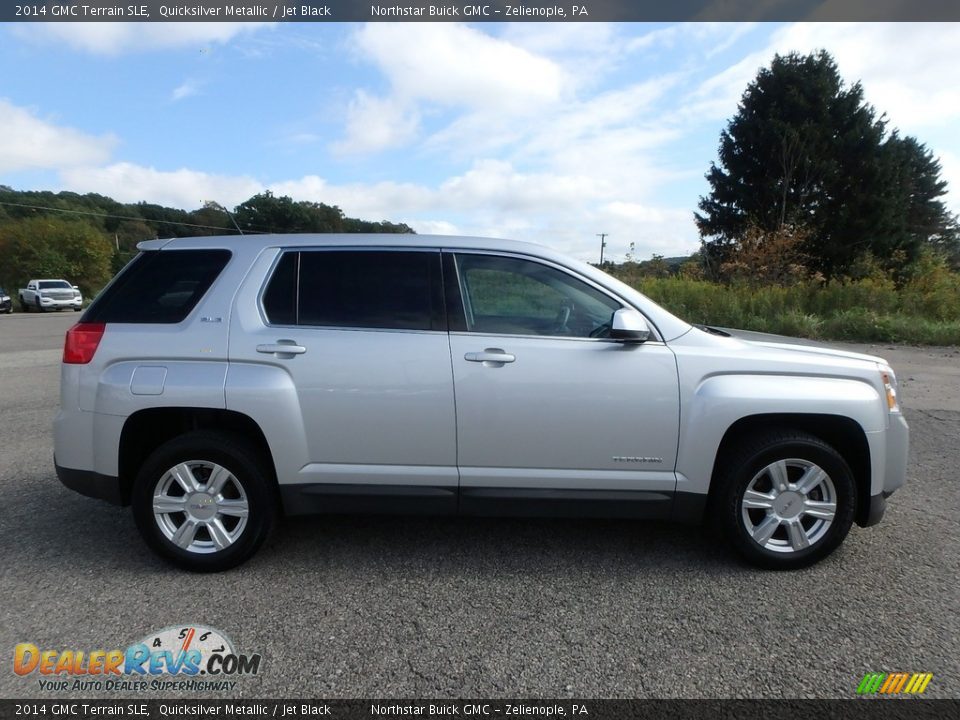 2014 GMC Terrain SLE Quicksilver Metallic / Jet Black Photo #5