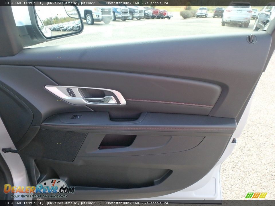2014 GMC Terrain SLE Quicksilver Metallic / Jet Black Photo #7