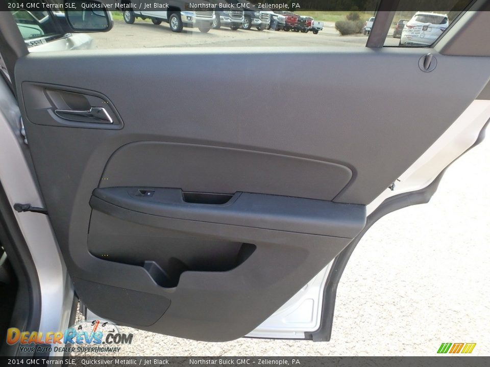 2014 GMC Terrain SLE Quicksilver Metallic / Jet Black Photo #8