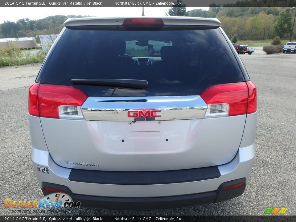 2014 GMC Terrain SLE Quicksilver Metallic / Jet Black Photo #10