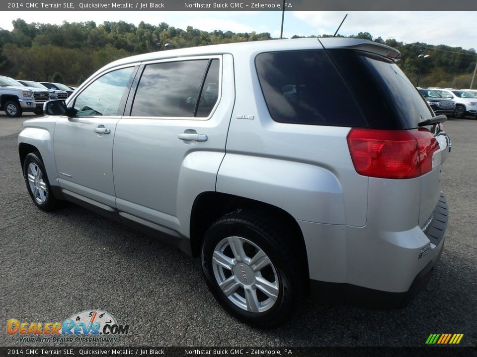 2014 GMC Terrain SLE Quicksilver Metallic / Jet Black Photo #12