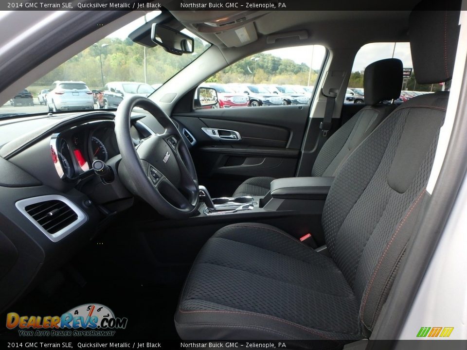 2014 GMC Terrain SLE Quicksilver Metallic / Jet Black Photo #15