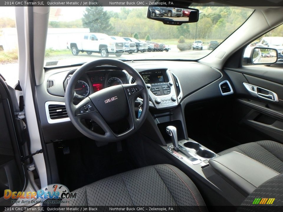 2014 GMC Terrain SLE Quicksilver Metallic / Jet Black Photo #17