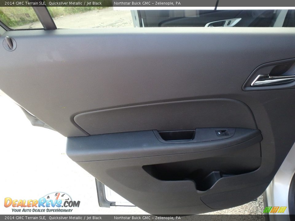 2014 GMC Terrain SLE Quicksilver Metallic / Jet Black Photo #18