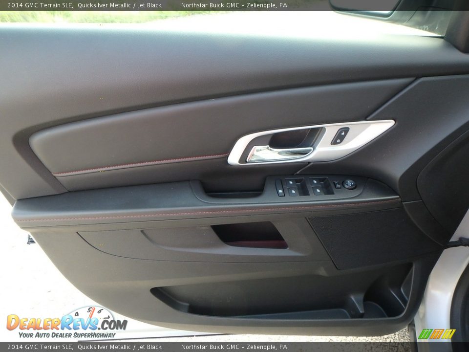 2014 GMC Terrain SLE Quicksilver Metallic / Jet Black Photo #19