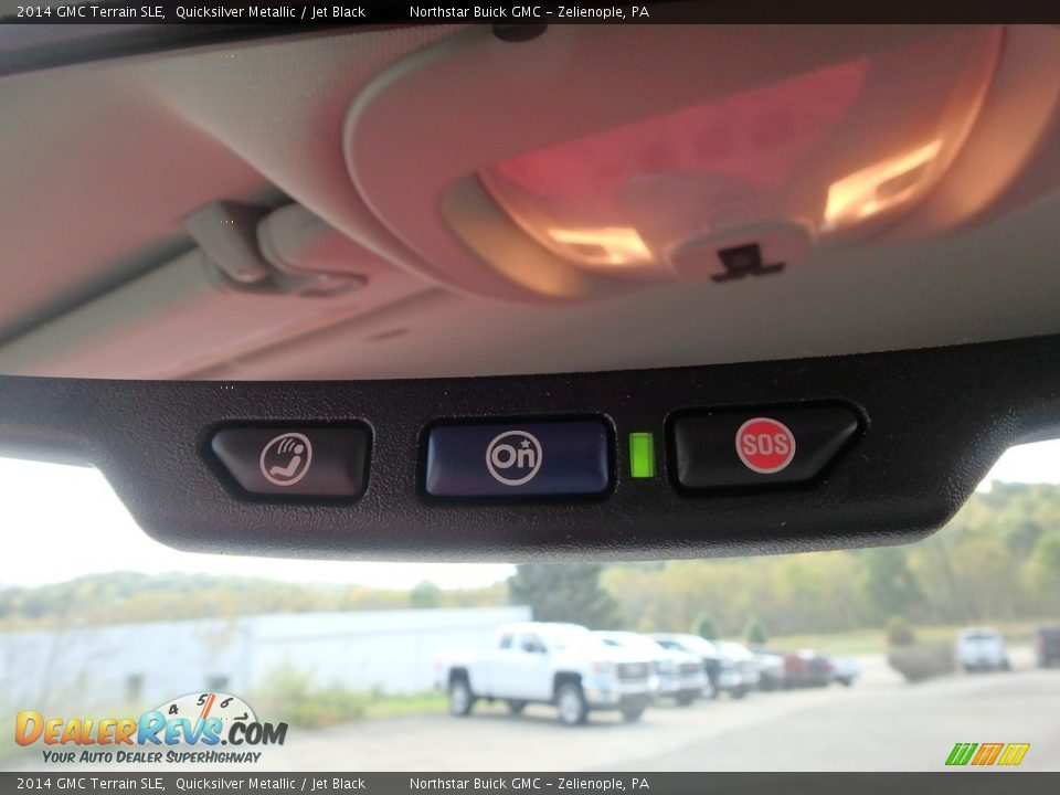 2014 GMC Terrain SLE Quicksilver Metallic / Jet Black Photo #27