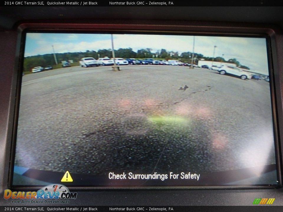 2014 GMC Terrain SLE Quicksilver Metallic / Jet Black Photo #30