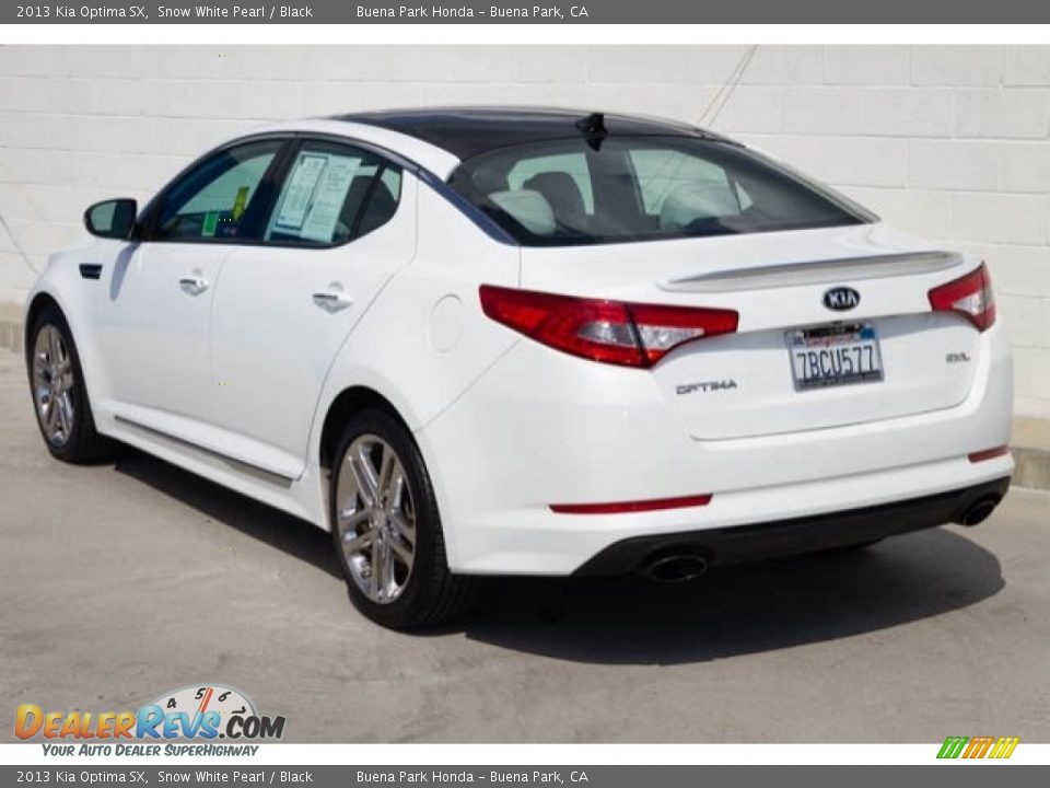 2013 Kia Optima SX Snow White Pearl / Black Photo #2