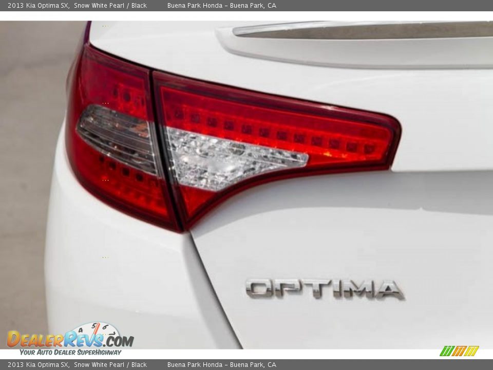 2013 Kia Optima SX Snow White Pearl / Black Photo #11