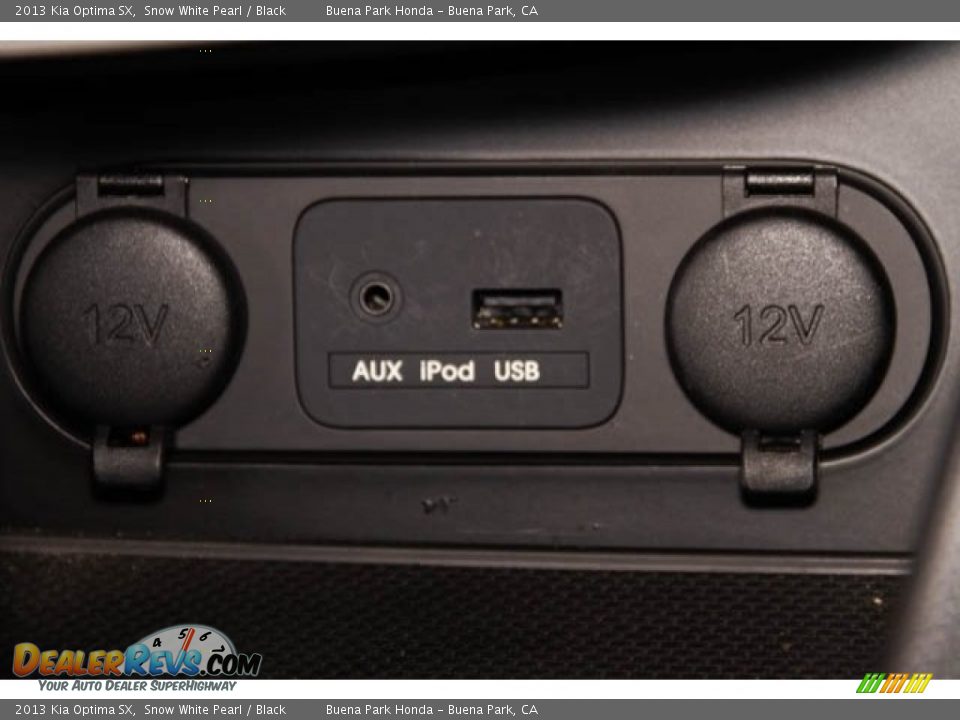 2013 Kia Optima SX Snow White Pearl / Black Photo #15