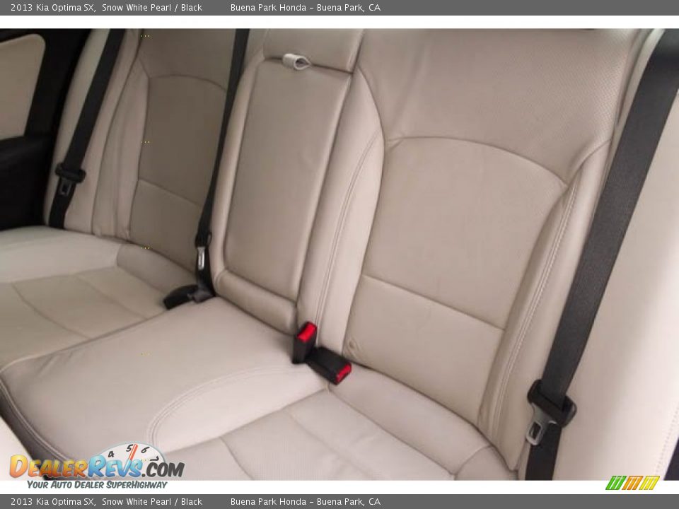 2013 Kia Optima SX Snow White Pearl / Black Photo #19