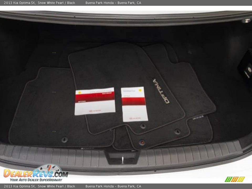 2013 Kia Optima SX Snow White Pearl / Black Photo #20