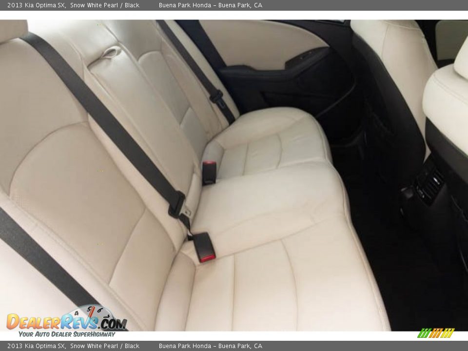 2013 Kia Optima SX Snow White Pearl / Black Photo #21