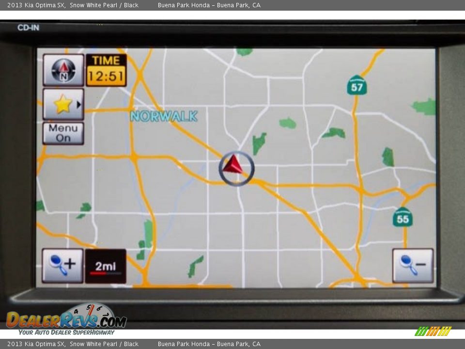 2013 Kia Optima SX Snow White Pearl / Black Photo #26