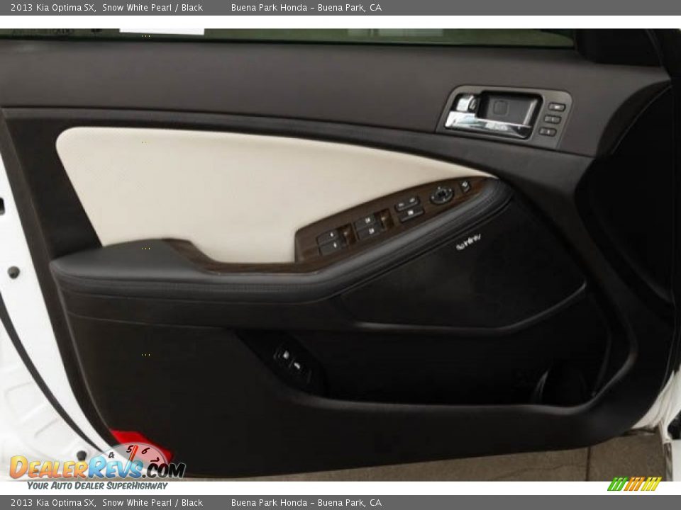 2013 Kia Optima SX Snow White Pearl / Black Photo #29