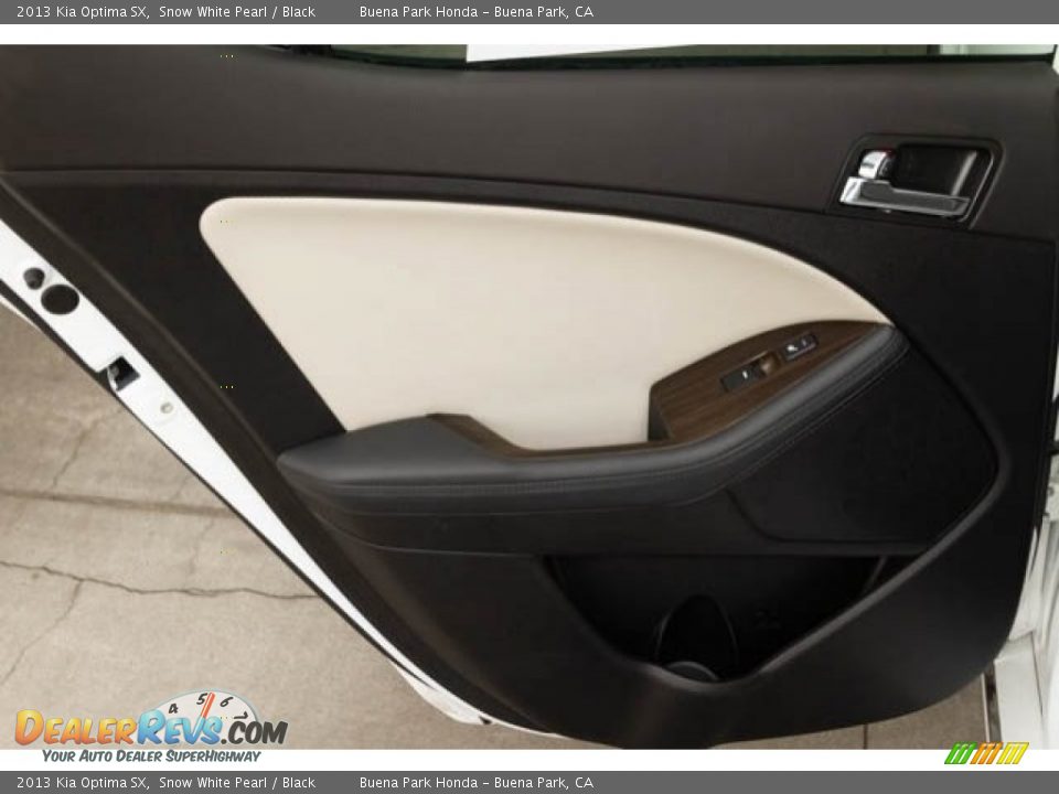 2013 Kia Optima SX Snow White Pearl / Black Photo #31
