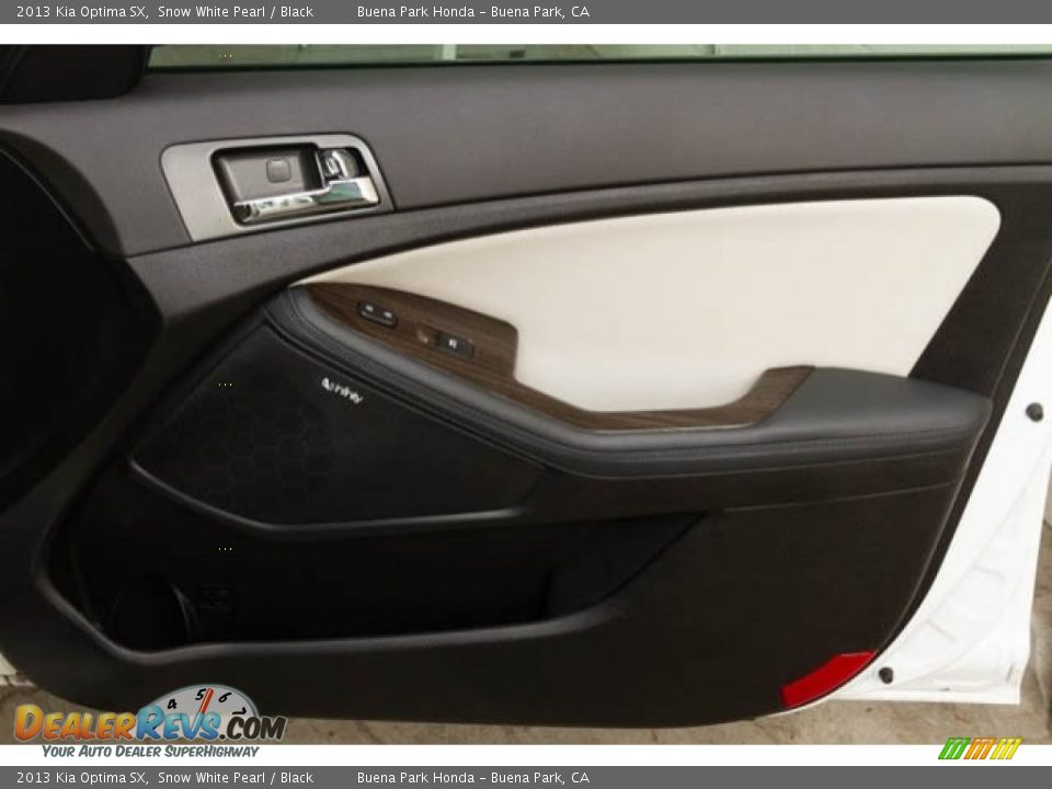 2013 Kia Optima SX Snow White Pearl / Black Photo #33