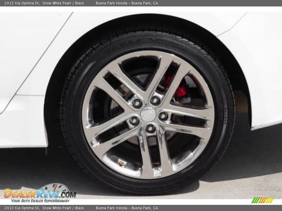 2013 Kia Optima SX Snow White Pearl / Black Photo #36