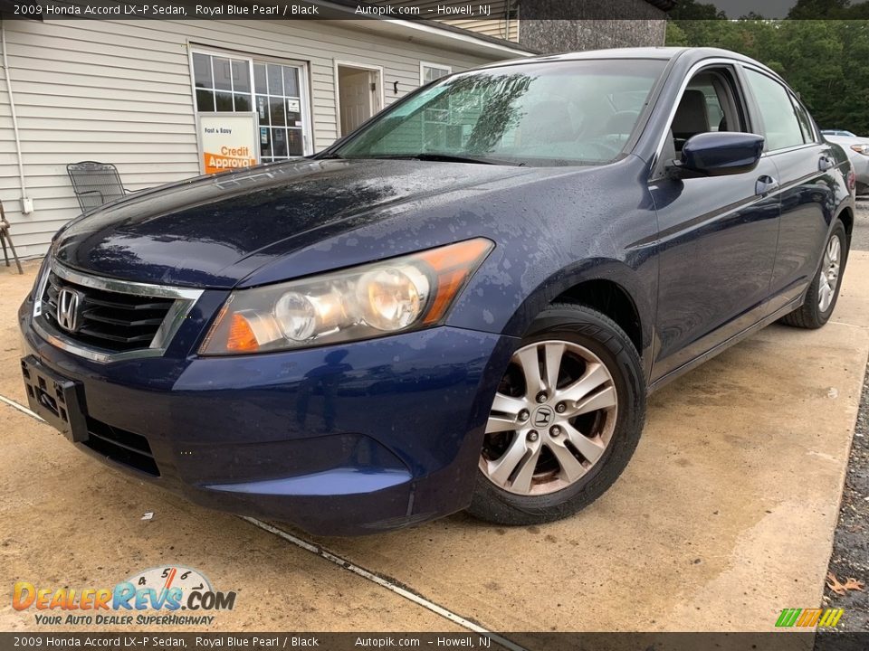 2009 Honda Accord LX-P Sedan Royal Blue Pearl / Black Photo #1