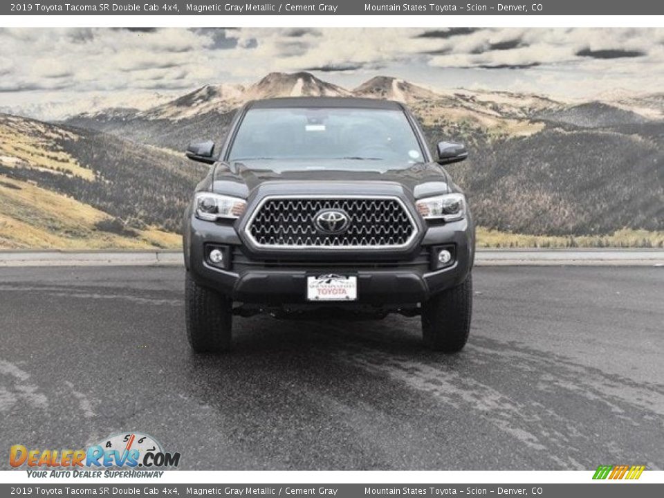 2019 Toyota Tacoma SR Double Cab 4x4 Magnetic Gray Metallic / Cement Gray Photo #2