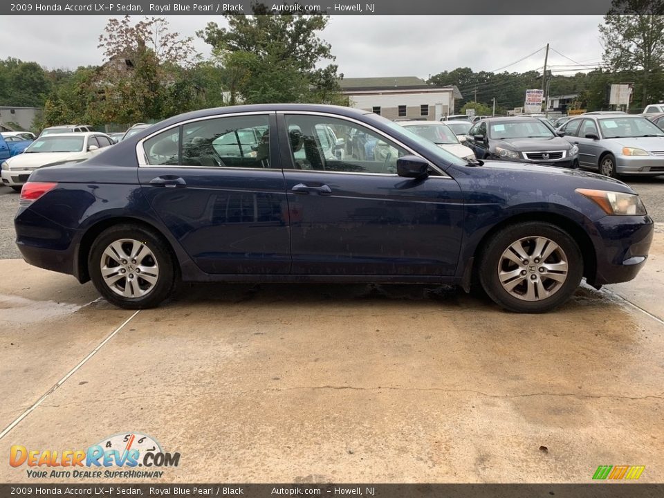 2009 Honda Accord LX-P Sedan Royal Blue Pearl / Black Photo #9