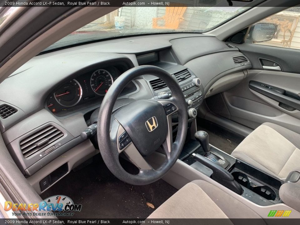 2009 Honda Accord LX-P Sedan Royal Blue Pearl / Black Photo #12