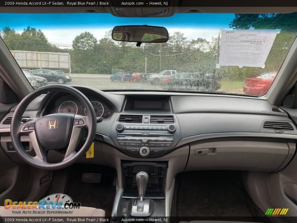 2009 Honda Accord LX-P Sedan Royal Blue Pearl / Black Photo #13