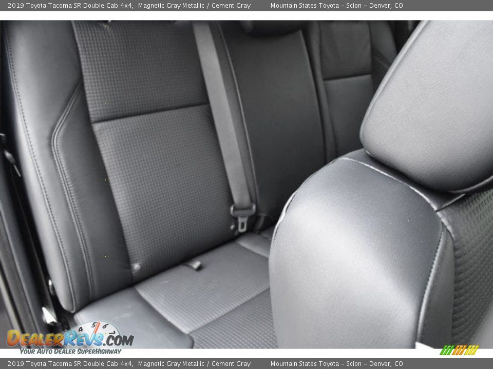2019 Toyota Tacoma SR Double Cab 4x4 Magnetic Gray Metallic / Cement Gray Photo #19