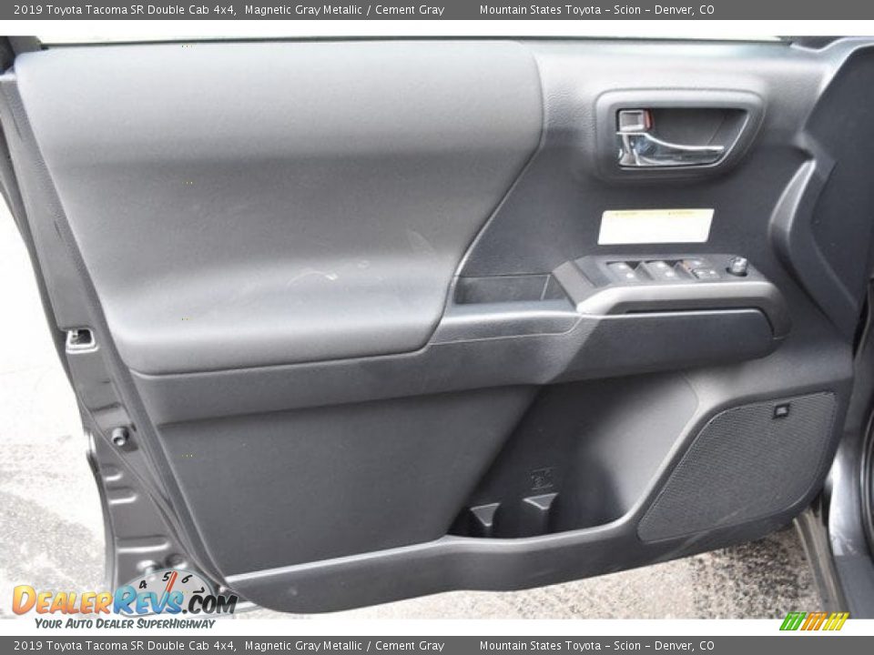 2019 Toyota Tacoma SR Double Cab 4x4 Magnetic Gray Metallic / Cement Gray Photo #20