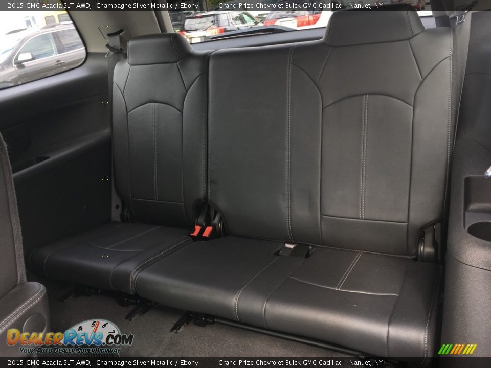 2015 GMC Acadia SLT AWD Champagne Silver Metallic / Ebony Photo #10