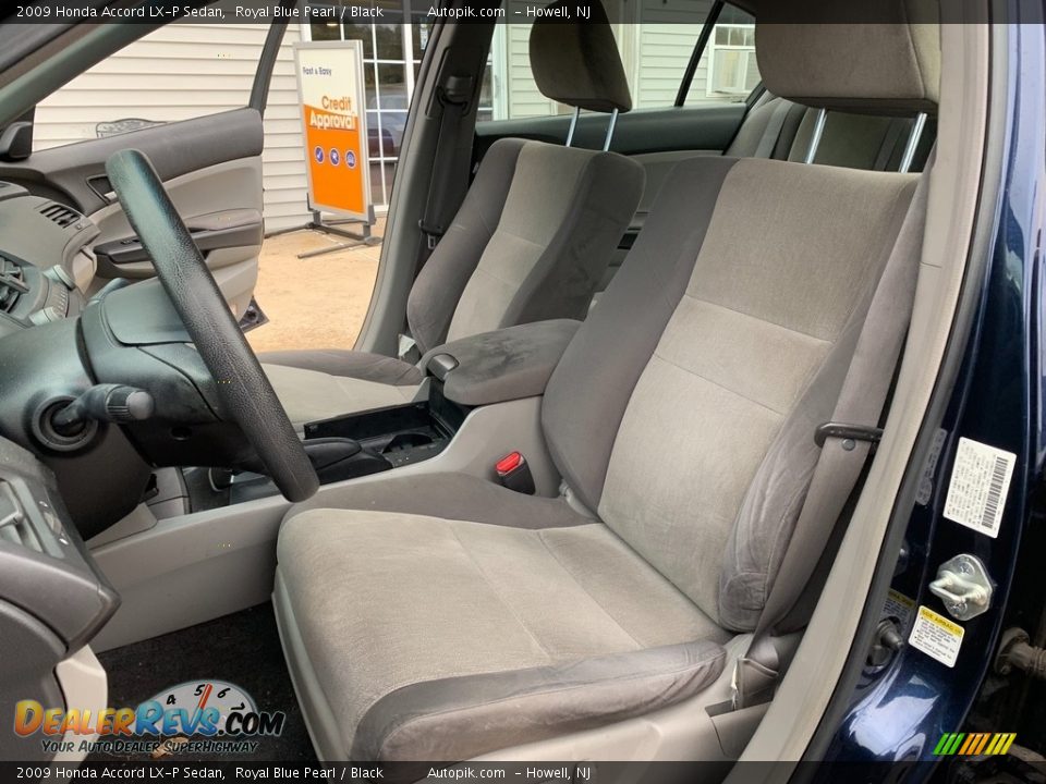 2009 Honda Accord LX-P Sedan Royal Blue Pearl / Black Photo #16
