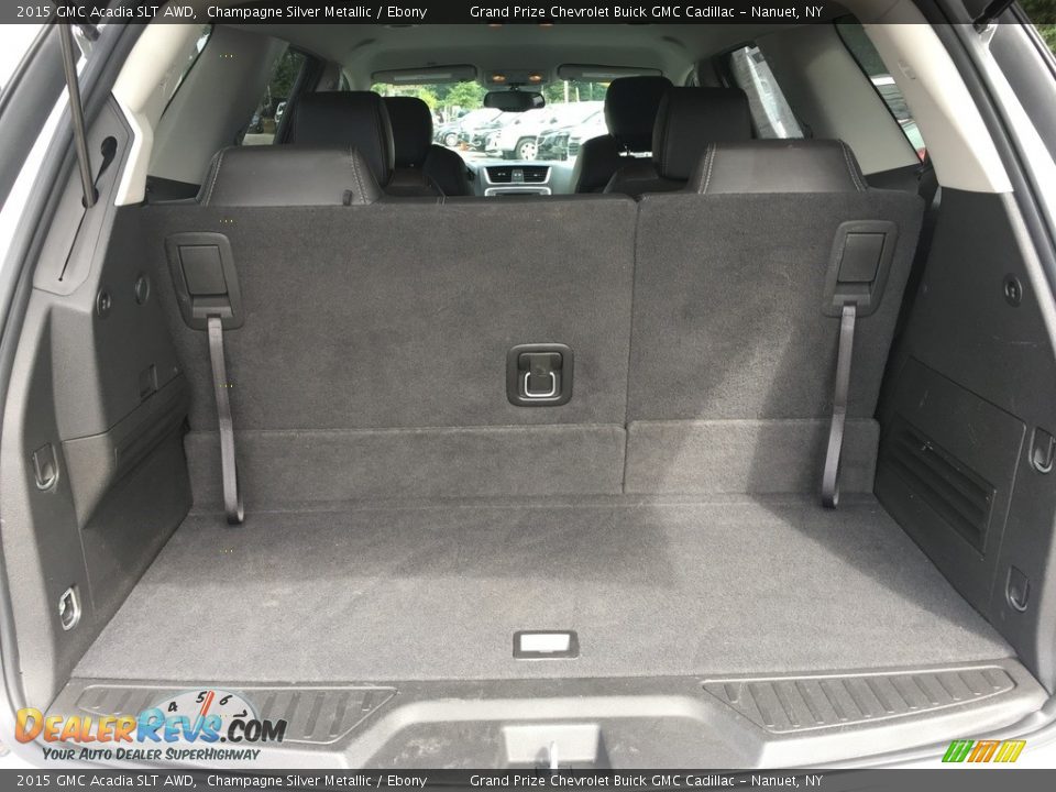 2015 GMC Acadia SLT AWD Champagne Silver Metallic / Ebony Photo #16