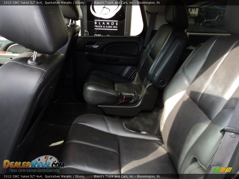 2013 GMC Yukon SLT 4x4 Quicksilver Metallic / Ebony Photo #8