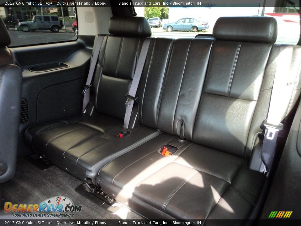 2013 GMC Yukon SLT 4x4 Quicksilver Metallic / Ebony Photo #9