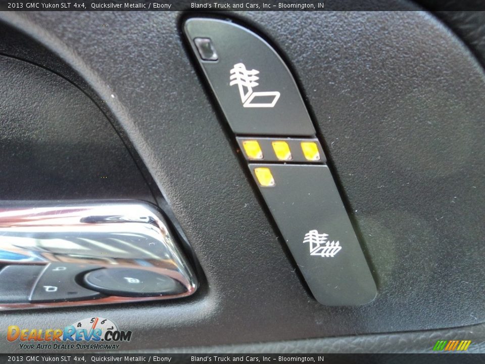 2013 GMC Yukon SLT 4x4 Quicksilver Metallic / Ebony Photo #12