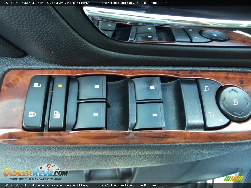 2013 GMC Yukon SLT 4x4 Quicksilver Metallic / Ebony Photo #13
