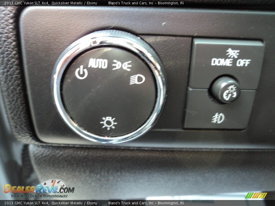 2013 GMC Yukon SLT 4x4 Quicksilver Metallic / Ebony Photo #14