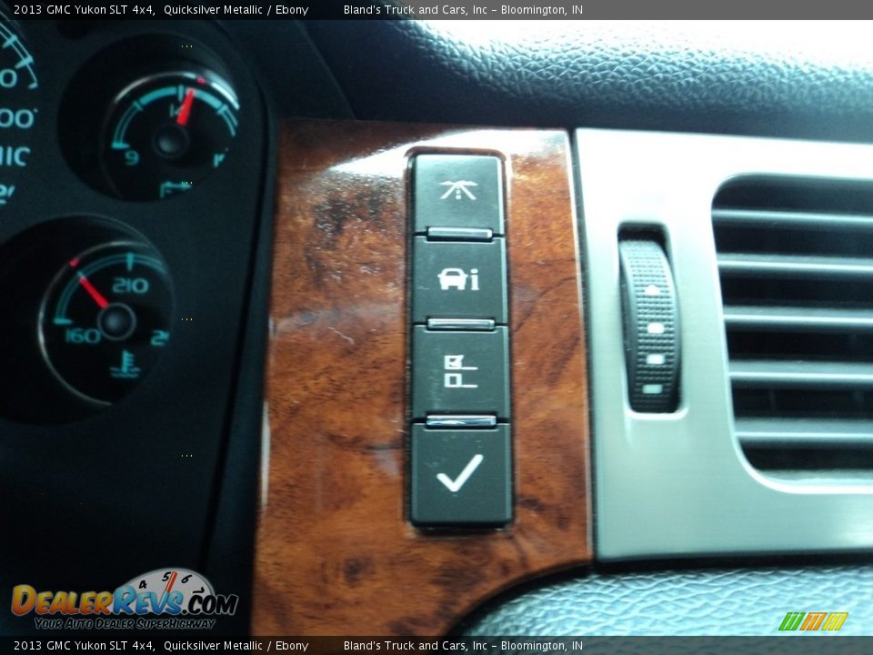 2013 GMC Yukon SLT 4x4 Quicksilver Metallic / Ebony Photo #22