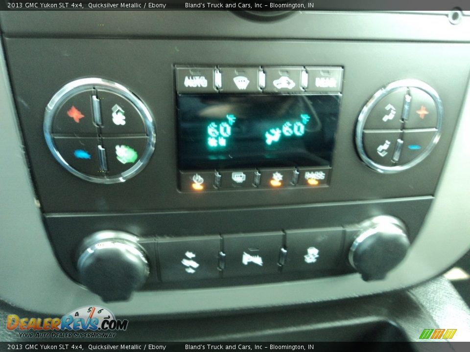 2013 GMC Yukon SLT 4x4 Quicksilver Metallic / Ebony Photo #24
