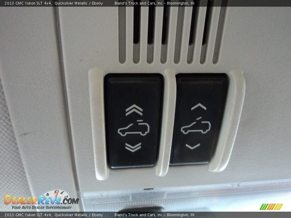 2013 GMC Yukon SLT 4x4 Quicksilver Metallic / Ebony Photo #28